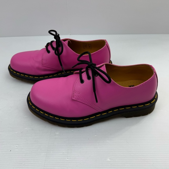 Dr Doc Martens Classic 1461 31009 Pink Oxford Shoes Unisex Women’s 8 Man 7 3-eye - Picture 4 of 16